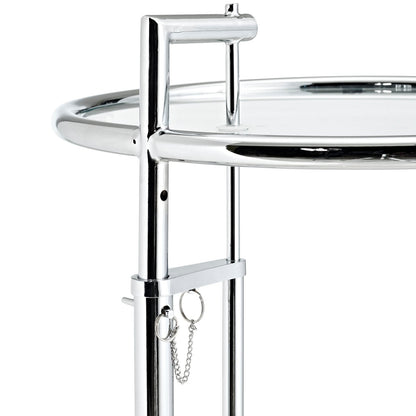 Eileen Gray Metal Side Table by Modway