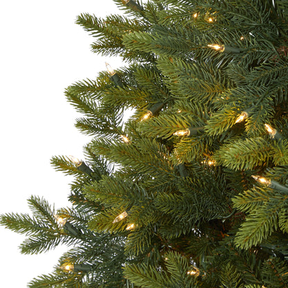 6' North Carolina Fir Artificial Christmas Tree w 450 Clear Lights