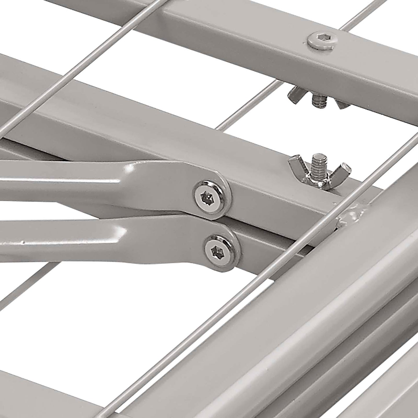 Horizon Stainless Steel Queen Bed Frame by Modway