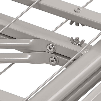 Horizon Stainless Steel Queen Bed Frame by Modway