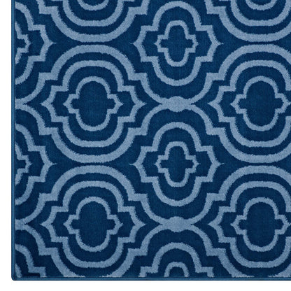 Frame Transitional Moroccan Trellis 8x10 Area Rug by Modway
