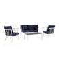 Riverside 5 Piece Outdoor Patio Aluminum Set by Modway