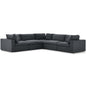 Commix 5 Piece Down Filled Overstuffed Sectional Sofa by Modway