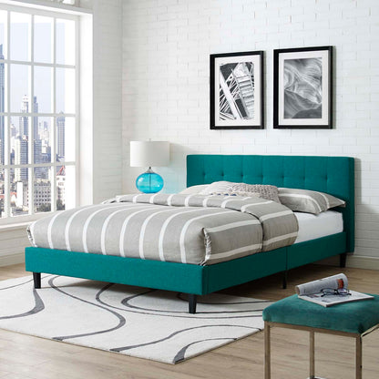 Linnea Fabric Queen Bed by Modway