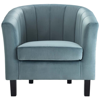 Prospect Channel Tufted Performance Velvet Armchair by Modway