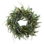 24"  Eucalyptus and Mixed Greens Artificial Wreath