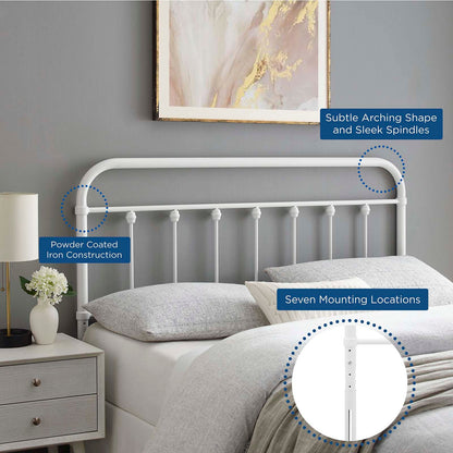 Sage Metal King Headboard by Modway