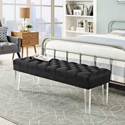 Valet Performance Velvet Bench by Modway