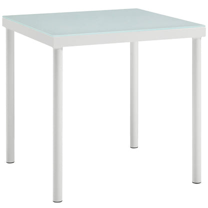 Harmony Outdoor Patio Aluminum Side Table by Modway