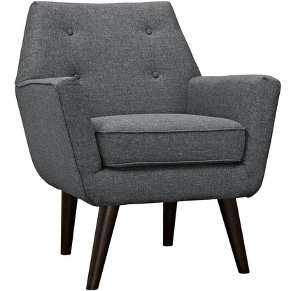 Posit Upholstered Fabric Armchair by Modway