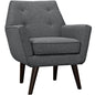 Posit Upholstered Fabric Armchair by Modway