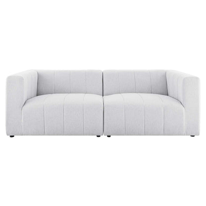 Bartlett 2-Piece Upholstered Fabric Loveseat by Modway