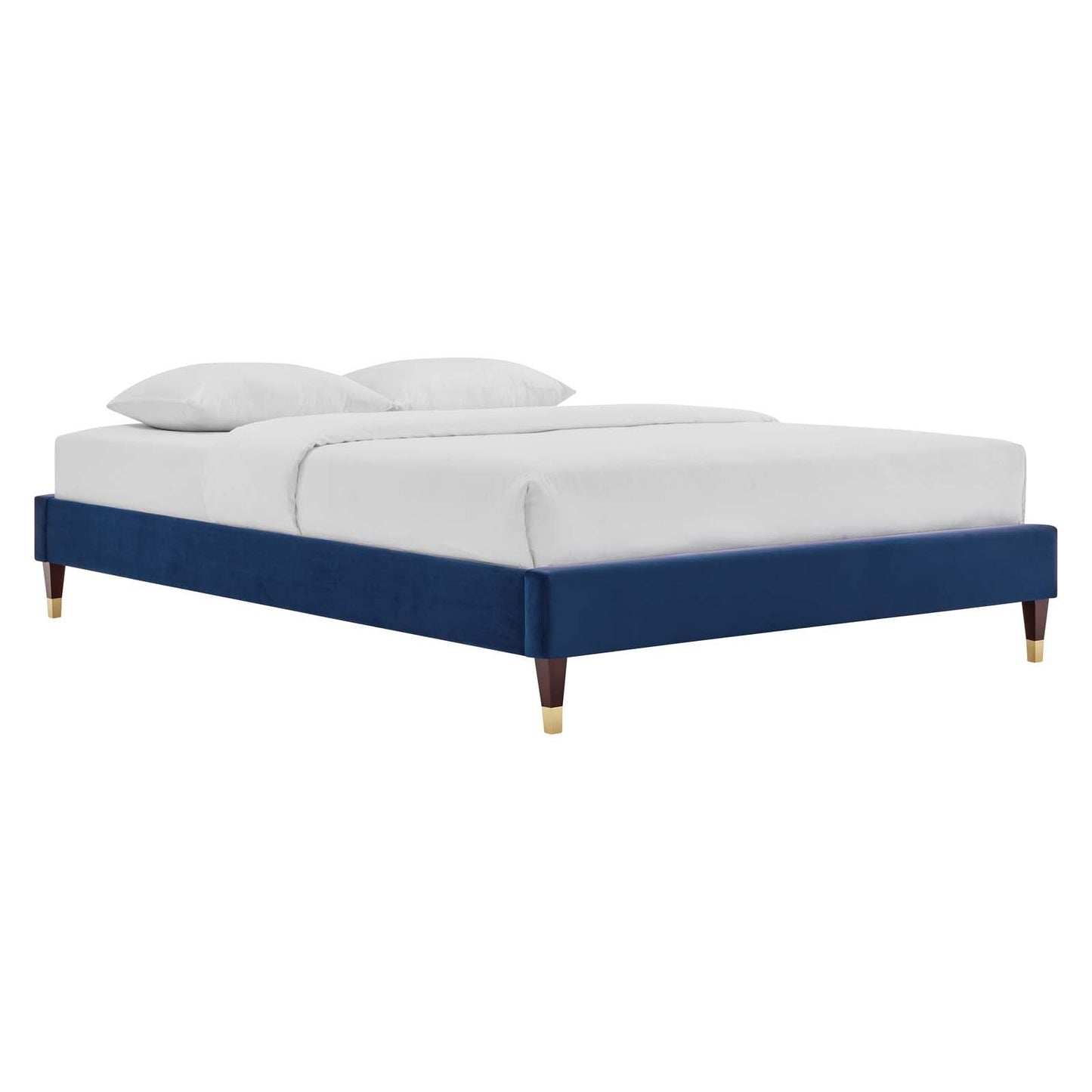 Harlow Performance Velvet Full Platform Bed Frame by Modway
