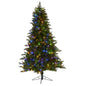6.5' Vermont Spruce Artificial Christmas Tree with 450 Color Changing Lights