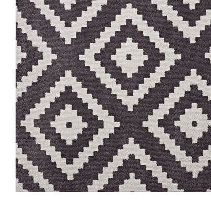 Alika Abstract Diamond Trellis 5x8 Area Rug by Modway