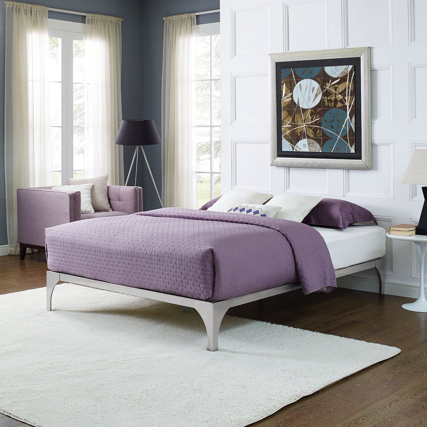 Ollie King Bed Frame by Modway