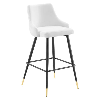 Adorn Performance Velvet Bar Stool by Modway