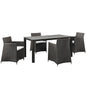 Junction 5 Piece Outdoor Patio Dining Set by Modway