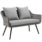 Endeavor Outdoor Patio Wicker Rattan Loveseat by Modway