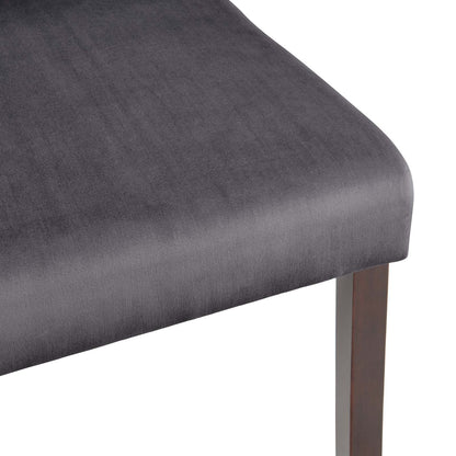 Prosper Upholstered Velvet Dining Side Chair Set of 2 by Modway
