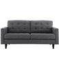Empress Upholstered Fabric Loveseat by Modway