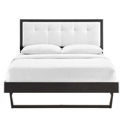 Willow Wood Full Platform Bed With Angular Frame by Modway