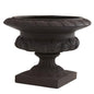 Iron Finished Decorative Urn (Indoor/Outdoor)