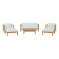 Bayport 6 Piece Outdoor Patio Teak Set by Modway