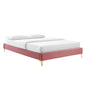 Sutton Performance Velvet King Bed Frame by Modway