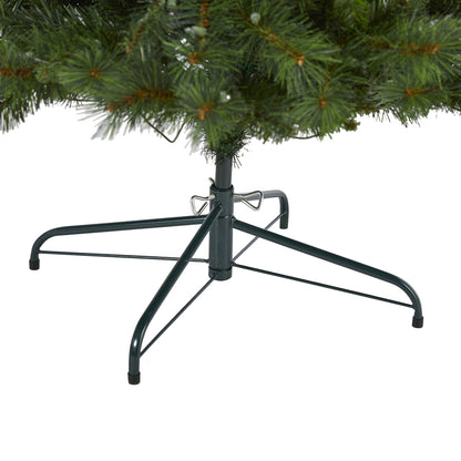7.5' Slim West Virginia Mountain Pine Artificial Christmas Tree