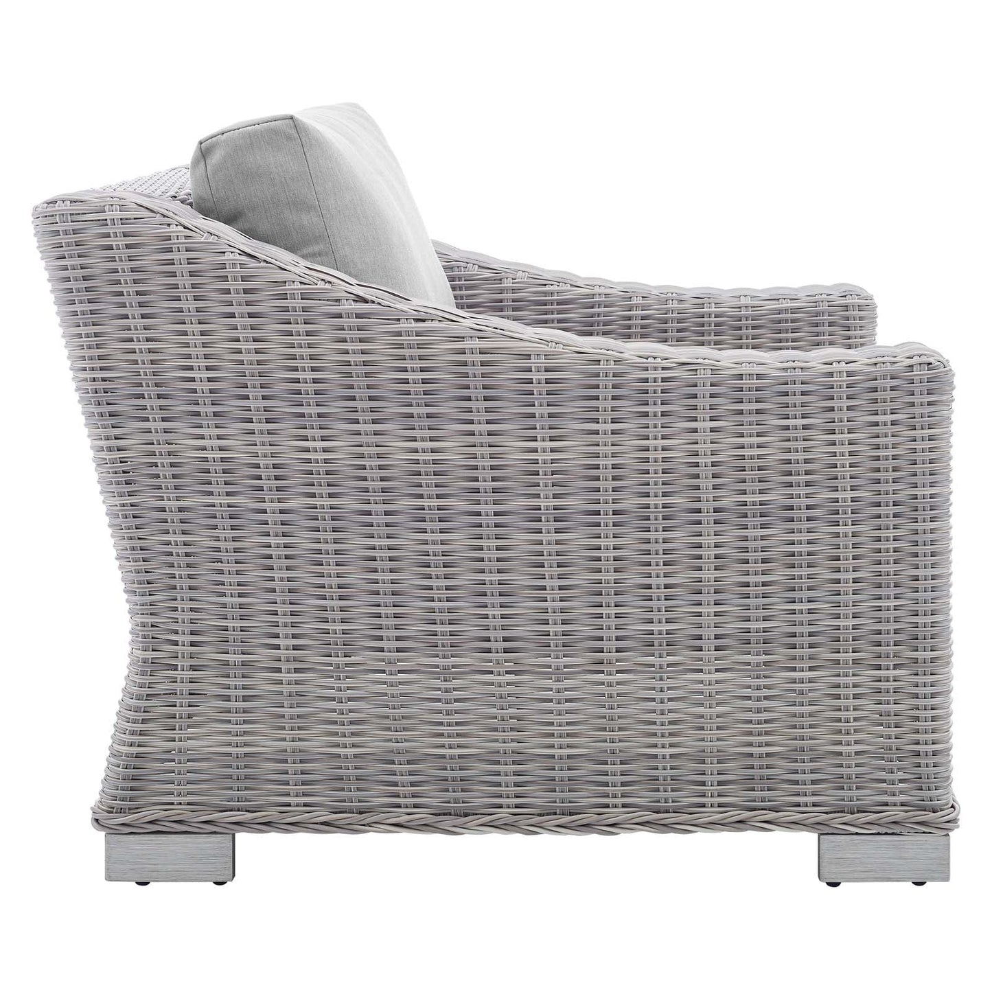 Conway 4-Piece Sunbrella¨ Outdoor Patio Wicker Rattan Furniture Set by Modway