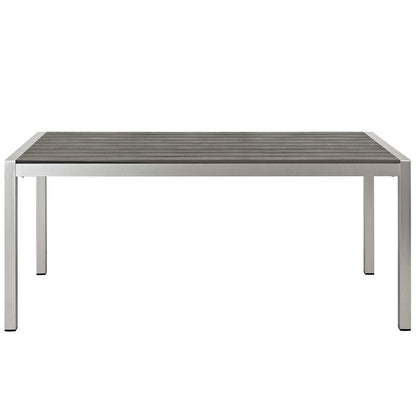 Shore 3 Piece Outdoor Patio Aluminum Dining Set by Modway