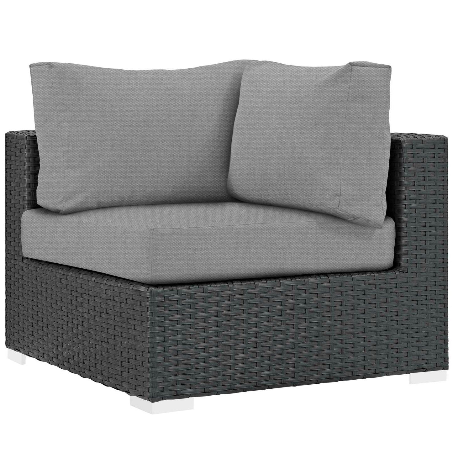 Sojourn 7 Piece Outdoor Patio Sunbrella¨ Sectional Set by Modway