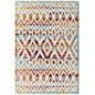 Reflect Tamako Diamond and Chevron Moroccan Trellis 5x8 Indoor / Outdoor Area Rug by Modway