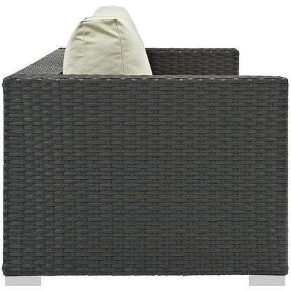 Sojourn Outdoor Patio Sunbrella¨ Sofa by Modway