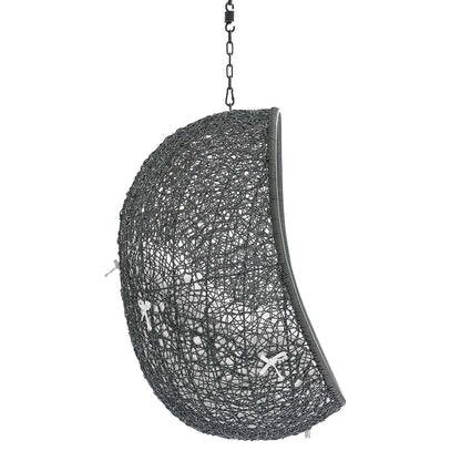Hide Sunbrella¨ Fabric Swing Outdoor Patio Lounge Chair Without Stand by Modway