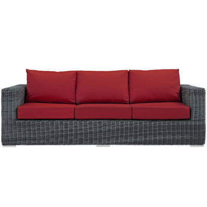 Summon Outdoor Patio Sunbrella¨ Sofa by Modway