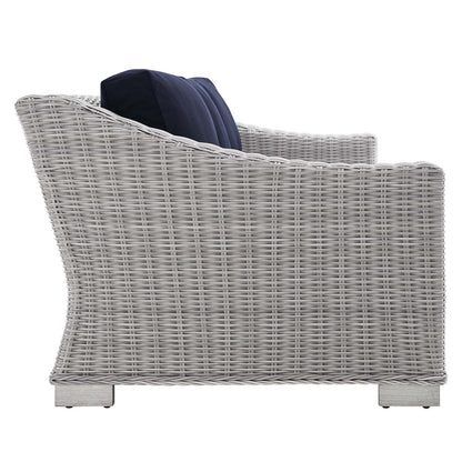 Conway Sunbrella¨ Outdoor Patio Wicker Rattan Sofa by Modway