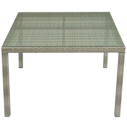 Conduit 47" Square Outdoor Patio Wicker Rattan Table by Modway
