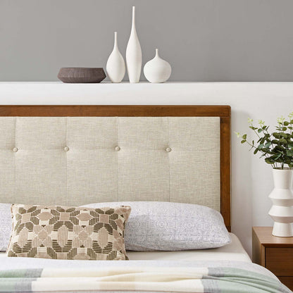 Draper Tufted Fabric and Wood Full Headboard by Modway