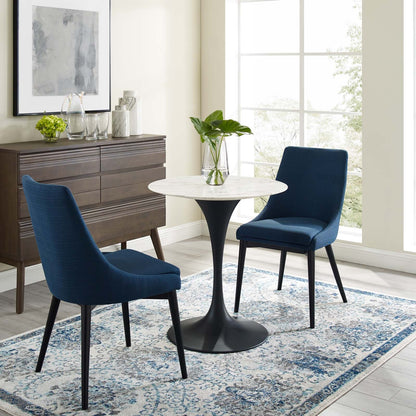 Lippa 28" Round Faux Marble Dining Table by Modway