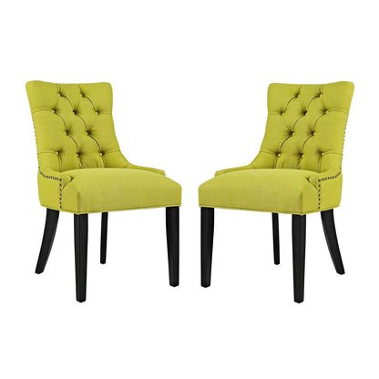 Regent Fabric Dining Side Chair Set of 2 by Modway