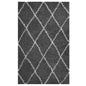 Toryn Diamond Lattice 5x8 Shag Area Rug by Modway