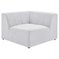 Bartlett Upholstered Fabric Corner Chair by Modway