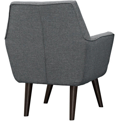 Posit Upholstered Fabric Armchair by Modway