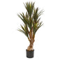 46" Yucca Artificial Tree Uv Resistant (Indoor/Outdoor) 9151 By Nearly Natural
