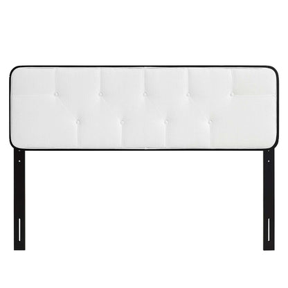 Collins Tufted Fabric and Wood Twin Headboard by Modway