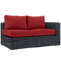 Summon Outdoor Patio Sunbrella¨ Right Arm Loveseat by Modway