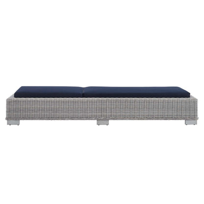 Conway Sunbrella¨ Outdoor Patio Wicker Rattan Chaise Lounge by Modway