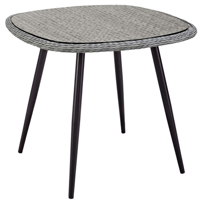 Endeavor 3 Piece Outdoor Patio Wicker Rattan Dining Set by Modway